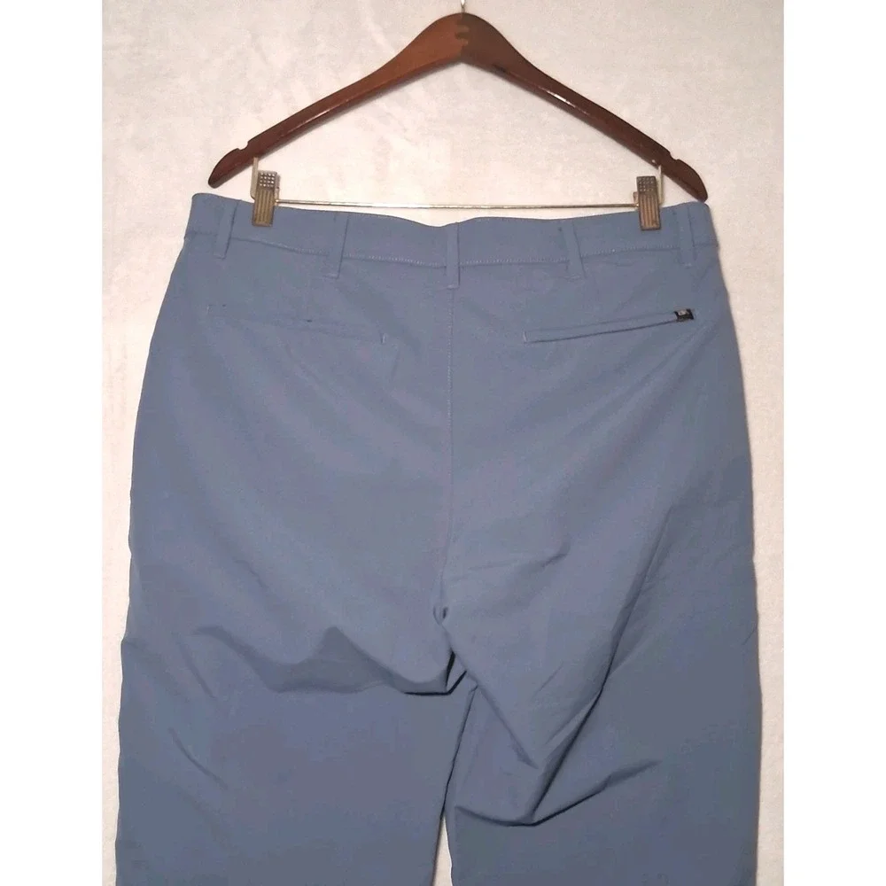 Banana Republic Mens Pants 34x32 Blue Slim Fit Straight Leg Chino Golf Trousers